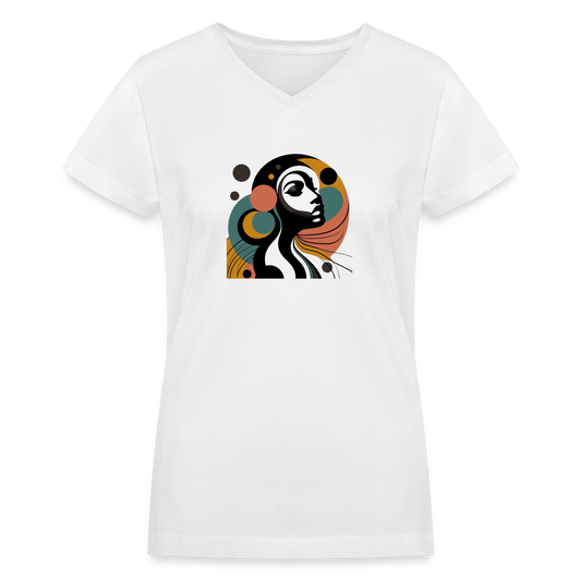 Artistic Serenity T-Shirt - white