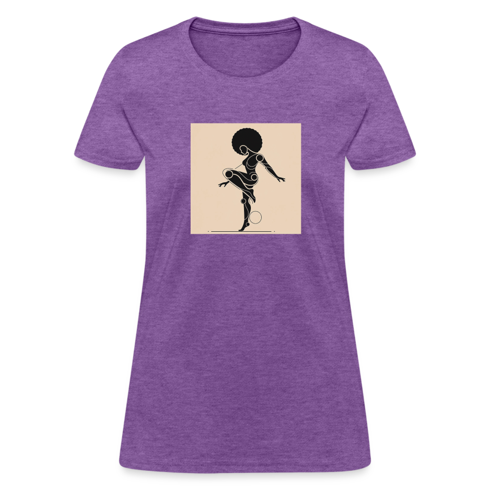 Rhythmic Soul Tee - purple heather